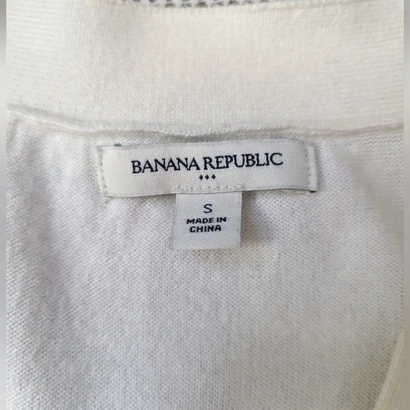 Vintage Banana Republic Ivory Angora Cardigan - Picture 6 of 7